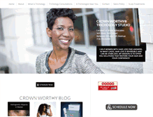 Tablet Screenshot of crownworthy.com